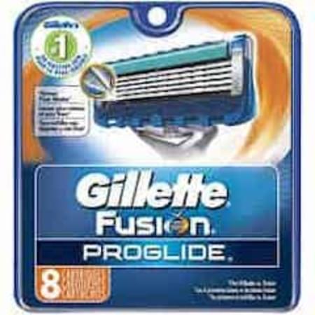 Gillette Fusion Proglide Flexball Manual Shaving Razor Blades (cartridge) 8 Pieces